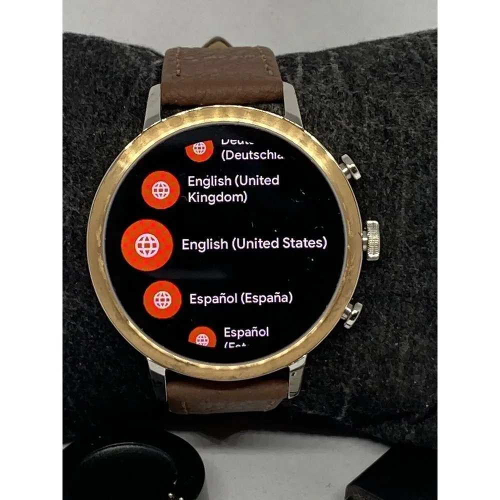 Fossil Gen 4 Authentic Digital Dial Smart Watch Custom Band FTW6016 LT359